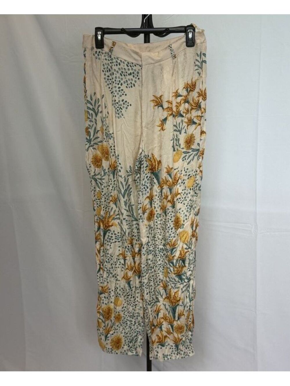 Agua by Agua Bendita Florecer Capullo Straight Leg Pants Size M